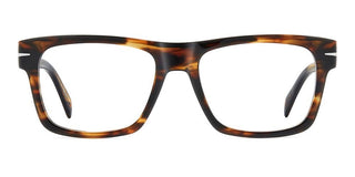 David Beckham DB 7155 men Havana Rectangle Eyeglasses