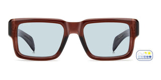 David Beckham DB 7159/S men Brown Rectangle Sunglasses