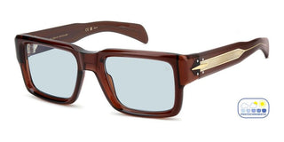 David Beckham DB 7159/S men Brown Rectangle Sunglasses