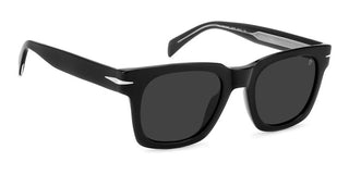 David Beckham Db 7160/s Men Black Squared Sunglasses