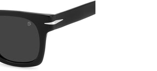 David Beckham Db 7160/s Men Black Squared Sunglasses
