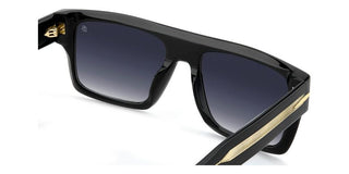 David Beckham Db 7161/s Men Black Rectangle Sunglasses