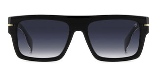 David Beckham Db 7161/s Men Black Rectangle Sunglasses