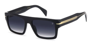 David Beckham Db 7161/s Men Black Rectangle Sunglasses