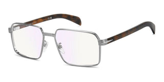 David Beckham Db 7166 Men Ruthenium Squared Eyeglasses