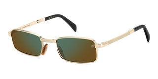 David Beckham Db 99/origami Men Gold Rectangle Sunglasses