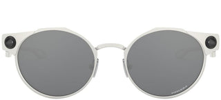 Oakley DEADBOLT OO 6046 men Silver Round Sunglasses