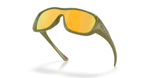 Oakley De La Salle Oo 9493 Unisex Green Shield Sunglasses
