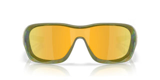 Oakley DE LA SALLE OO 9493 unisex Green Shield Sunglasses