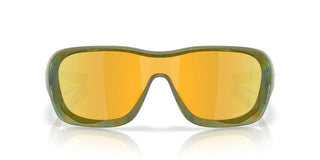 Oakley De La Salle Oo 9493 Unisex Green Shield Sunglasses