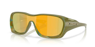Oakley DE LA SALLE OO 9493 unisex Green Shield Sunglasses