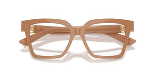 Dolce & Gabbana Dg3395 Women Brown Squared Eyeglasses