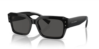 Dolce & Gabbana Dg4460 Men Black Squared Sunglasses