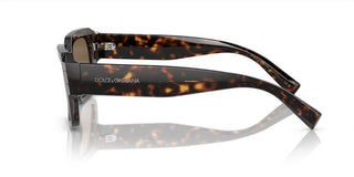 Dolce & Gabbana Dg4460 Men Havana Squared Sunglasses
