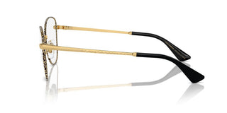 Dolce & Gabbana Dg 1355 Women Gold Geometric Eyeglasses