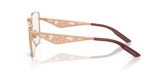 Dolce & Gabbana DG 1358 women Rose gold Oversize Eyeglasses