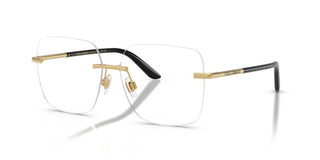 Dolce & Gabbana DG 1360 women Gold Square Eyeglasses