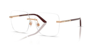 Dolce & Gabbana DG 1360 women Rose gold Square Eyeglasses