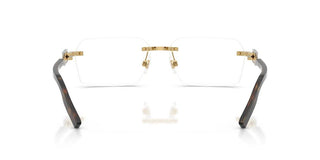 Dolce & Gabbana DG 1361 men Gold Rectangle Eyeglasses