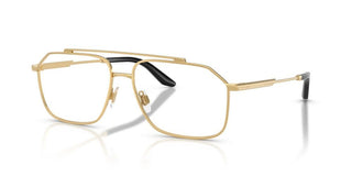 Dolce & Gabbana DG 1364 men Gold Pilot Eyeglasses