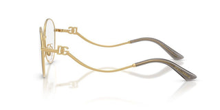 Dolce & Gabbana DG 1365 women Gold Round Eyeglasses
