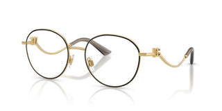 Dolce & Gabbana DG 1365 women Gold Round Eyeglasses