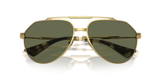 Dolce & Gabbana Dg 2302 Men Gold Pilot Sunglasses