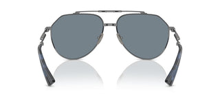 Dolce & Gabbana Dg 2302 Men Ruthenium Pilot Sunglasses