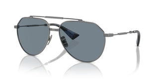 Dolce & Gabbana Dg 2302 Men Ruthenium Pilot Sunglasses