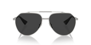 Dolce & Gabbana Dg 2302 Men Silver Pilot Sunglasses