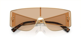 Dolce & Gabbana Dg 2305 Men Gold Shield Sunglasses
