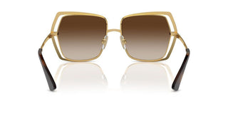 Dolce & Gabbana Dg 2306 Women Gold Oversize Sunglasses