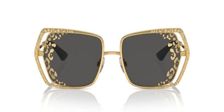 Dolce & Gabbana Dg 2306 Women Gold Oversize Sunglasses