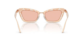Dolce & Gabbana Dg 2311 Women Rose Gold Butterfly Sunglasses