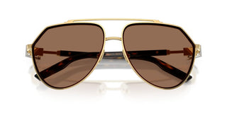 Dolce & Gabbana Dg 2315 Men Gold Pilot Sunglasses
