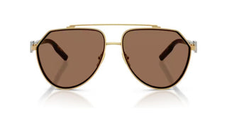 Dolce & Gabbana DG 2315 men Gold Pilot Sunglasses