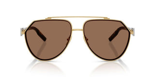 Dolce & Gabbana Dg 2315 Men Gold Pilot Sunglasses