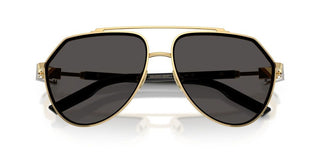 Dolce & Gabbana Dg 2315 Men Gold Pilot Sunglasses