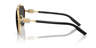 Dolce & Gabbana Dg 2315 Men Gold Pilot Sunglasses