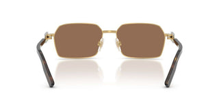 Dolce & Gabbana Dg 2316 Men Gold Rectangle Sunglasses