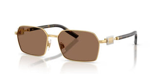 Dolce & Gabbana DG 2316 men Gold Rectangle Sunglasses