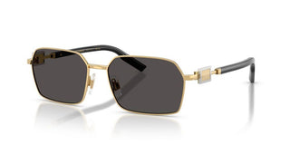 Dolce & Gabbana Dg 2316 Men Gold Rectangle Sunglasses
