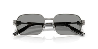 Dolce & Gabbana Dg 2316 Men Ruthenium Rectangle Sunglasses