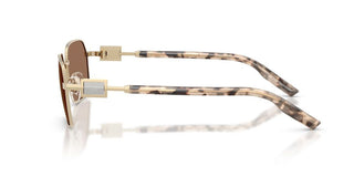 Dolce & Gabbana Dg 2316 Men Gold Rectangle Sunglasses