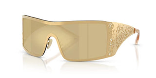 Dolce & Gabbana DG 2317 women Gold Shield Sunglasses