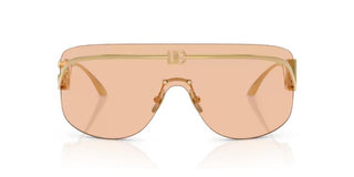 Dolce & Gabbana DG 2320 women Gold Shield Sunglasses
