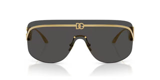 Dolce & Gabbana DG 2320 women Gold Shield Sunglasses