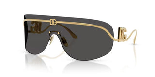 Dolce & Gabbana DG 2320 women Gold Shield Sunglasses