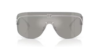 Dolce & Gabbana DG 2320 women Silver Shield Sunglasses