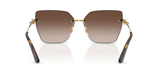 Dolce & Gabbana DG 2321 women Gold Cat Eye Sunglasses